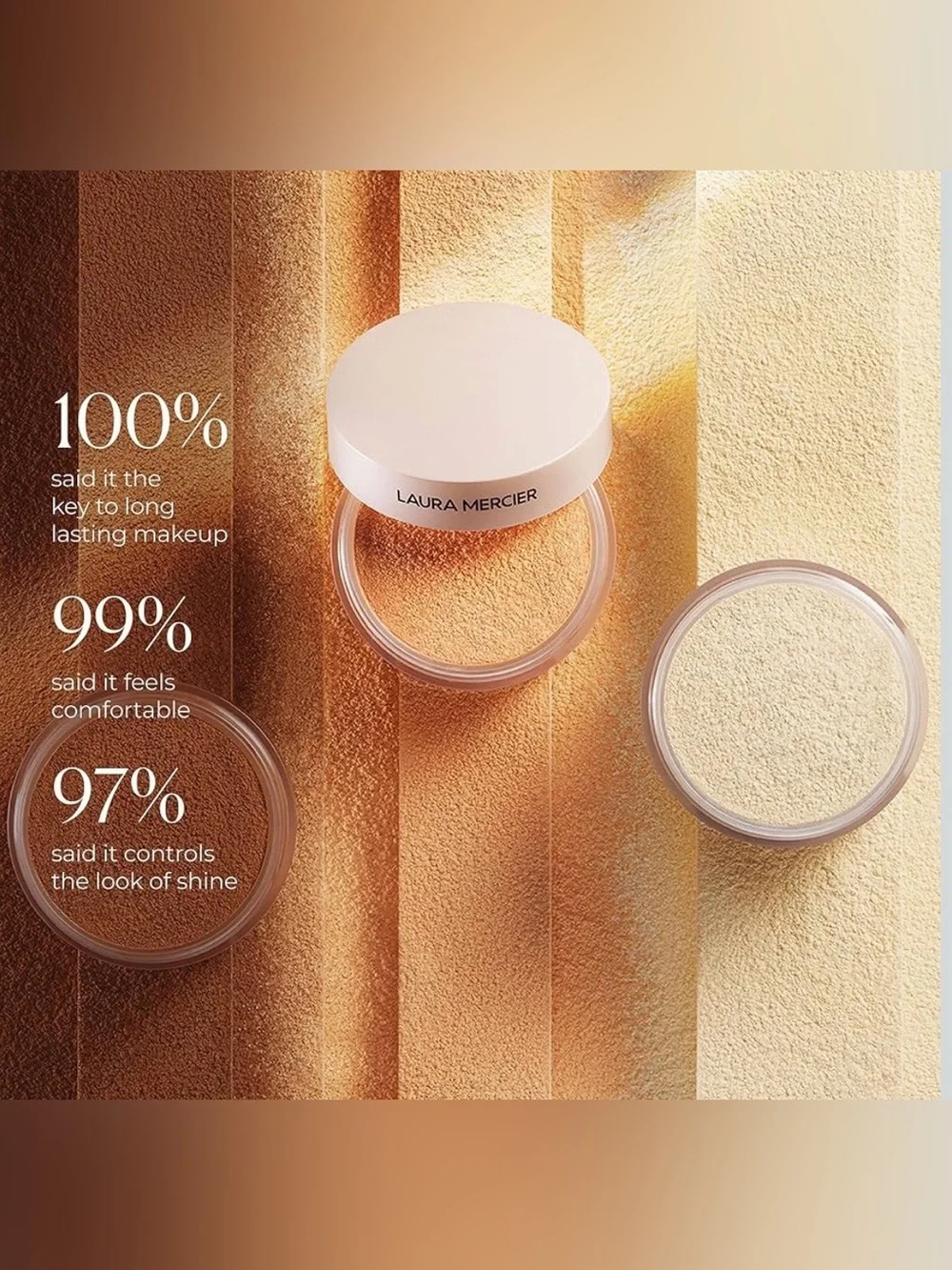 laura mercier Translucent Loose Setting Powder - Ultra-Blur (Beige Box)